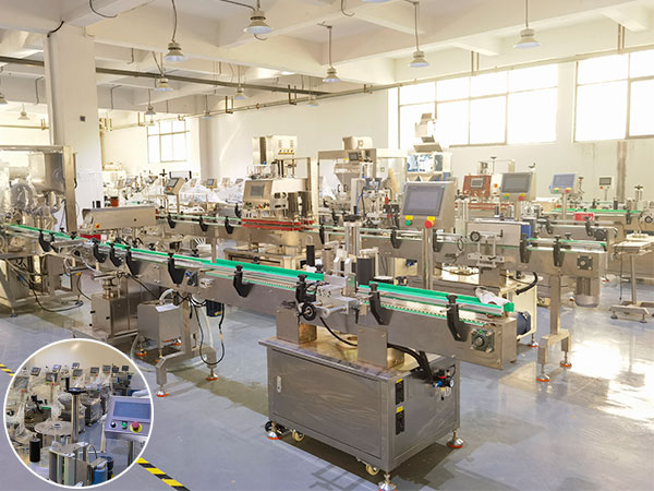 圆形瓶自动化贴标机